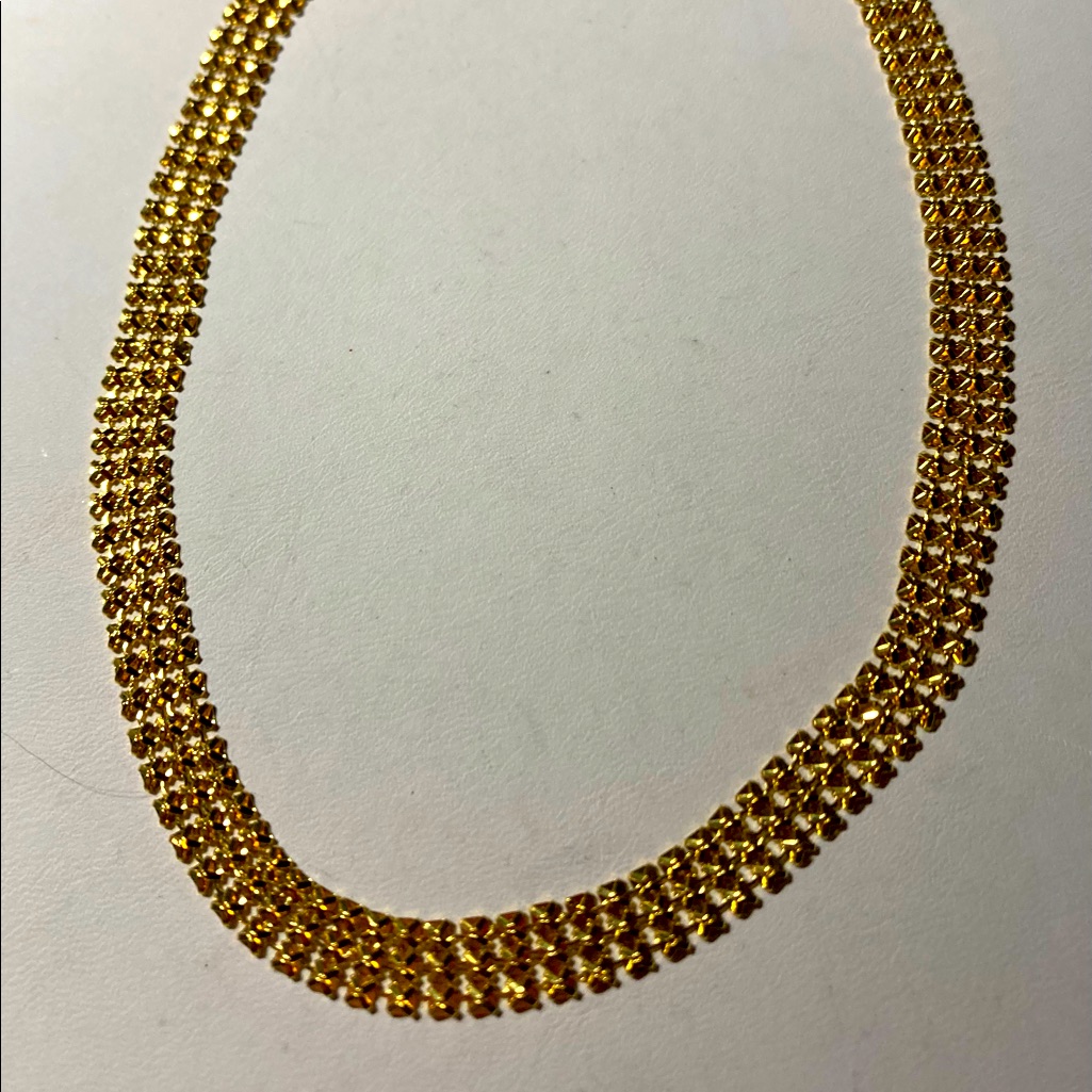 Gold Necklace 714